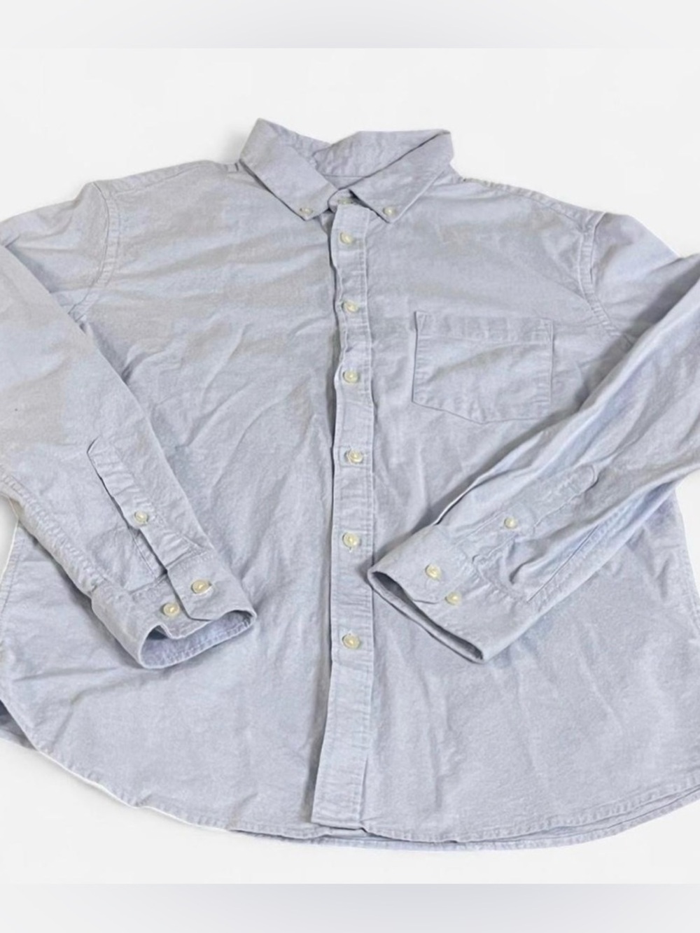 Goodfellow & Co. men’s light‎ blue button up shirt  Size Large